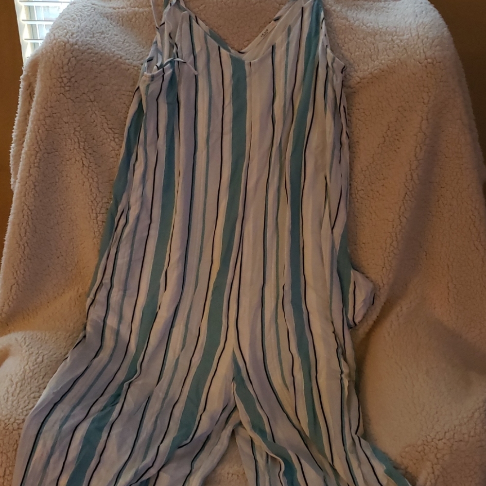 Stripped Cami Jumpsuit